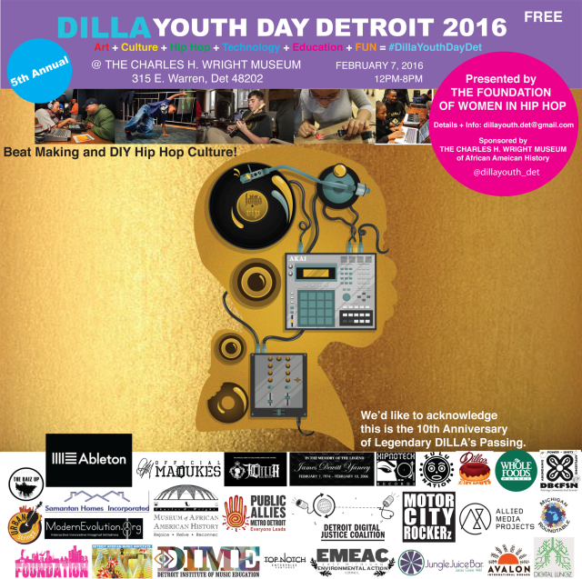 Dilla Youth Day Flyer